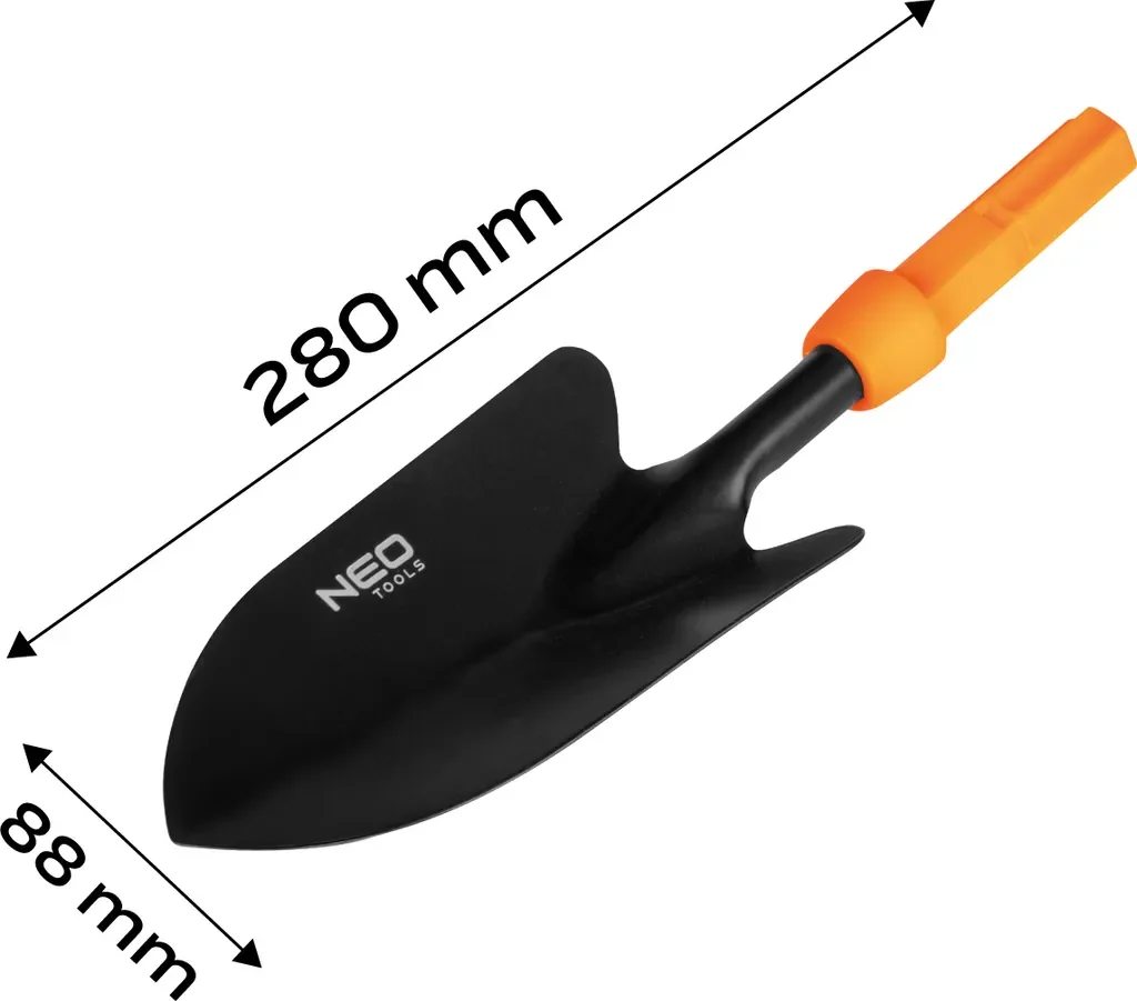NEO TOOLS Gartenbürste für NEO Click System PVC-Borsten Stahlfassung