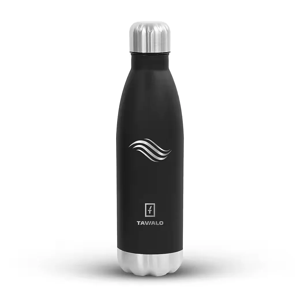 TAVIALO Edelstahl Isolierflasche 500 ml BPA-frei Trinkflasche