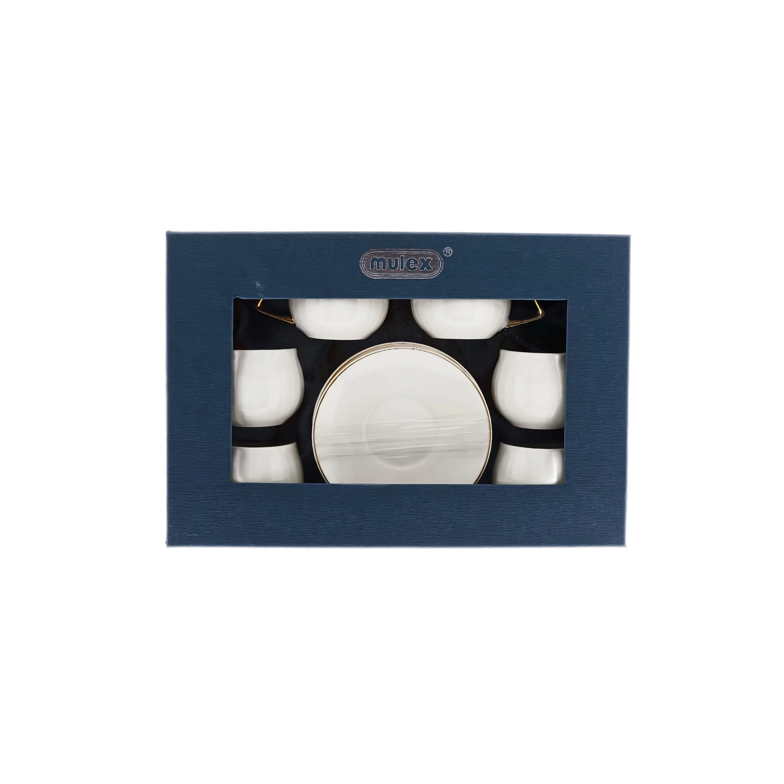 MULEX Porzellan Mokkatassen Kaffeeservice, 3 Designs, zeitlos elegant