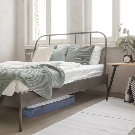 Relaxdays Unterbettkommode 3er Set Aufbewahrungsbox unter dem Bett