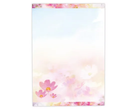 JUNAPACK Briefpapier A4 Blumen Ostern Briefbögen für Drucker
