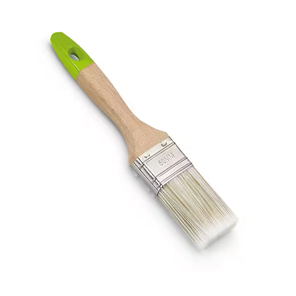 NÖLLE Flachpinsel 1,5 Zoll Stärke 9 Natur Maler Lackierpinsel 1 Stk