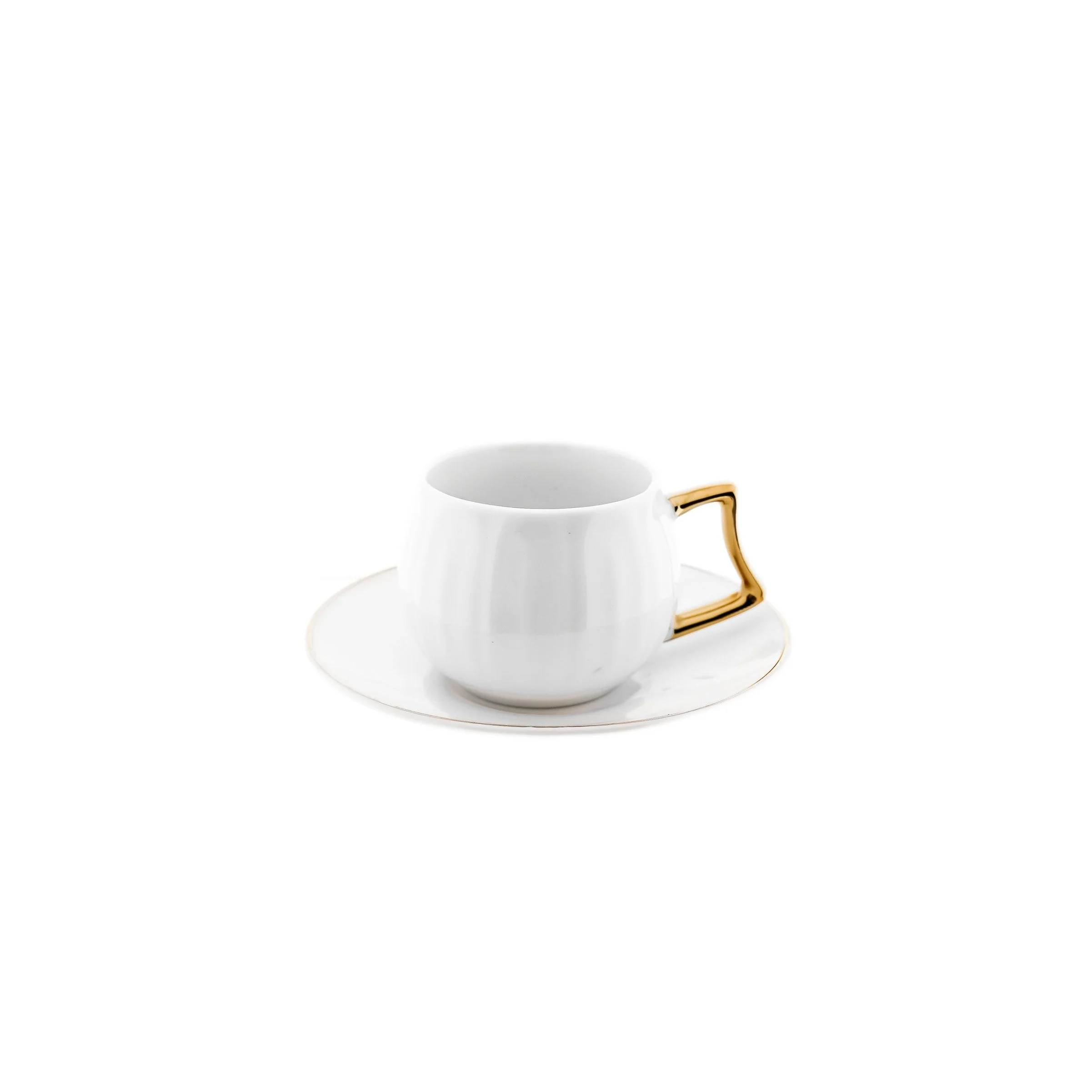 MULEX Porzellan Mokkatassen Kaffeeservice, 3 Designs, zeitlos elegant