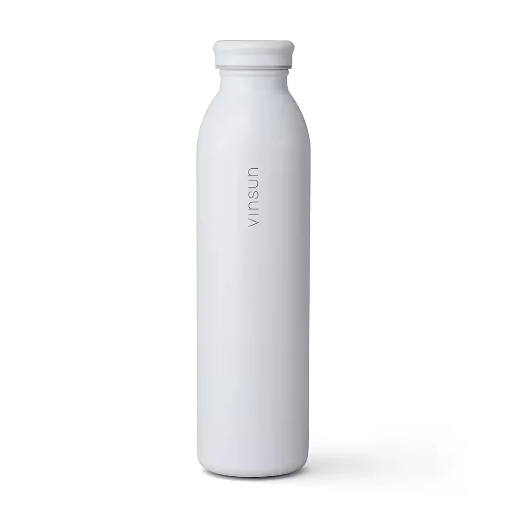 VINSUN Thermoflasche Edelstahl 600 ml doppelwandig BPA frei