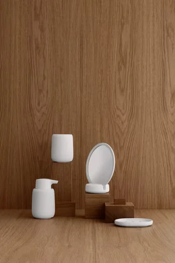 Blomus SONO Ablageschale Tablett Keramik mit Soft Touch Oberfläche