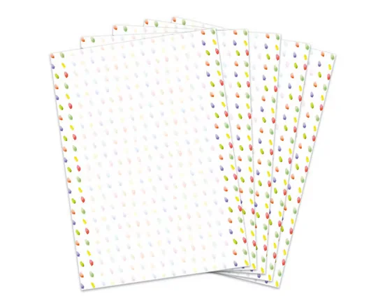 JUNAPACK Briefpapier A4 Blumen Ostern Briefbögen für Drucker