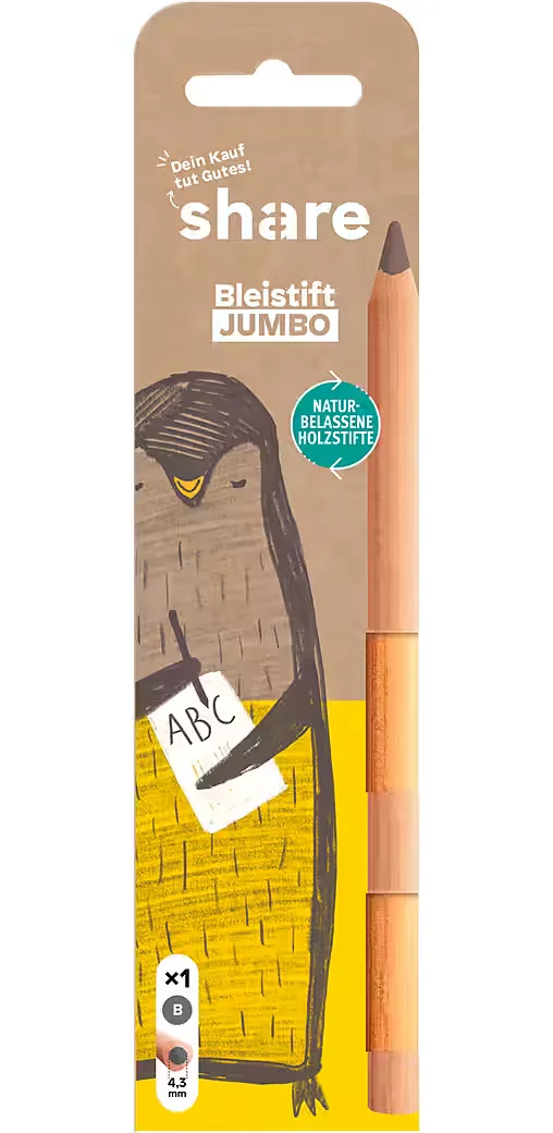 SHARE Jumbo Bleistift