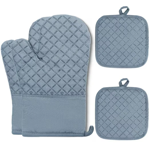 HUGERSTONE Topfhandschuhe Topflappen hitzefest 260 Grad rutschfest
