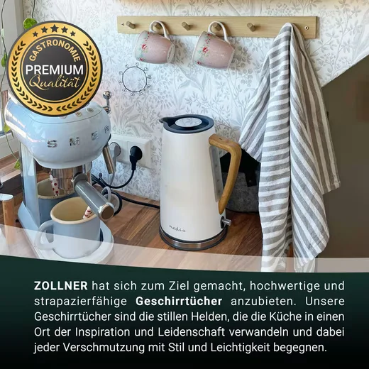 ZOLLNER Geschirrtuch Küchentuch Trockentuch