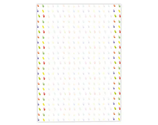 JUNAPACK Briefpapier A4 Blumen Ostern Briefbögen für Drucker