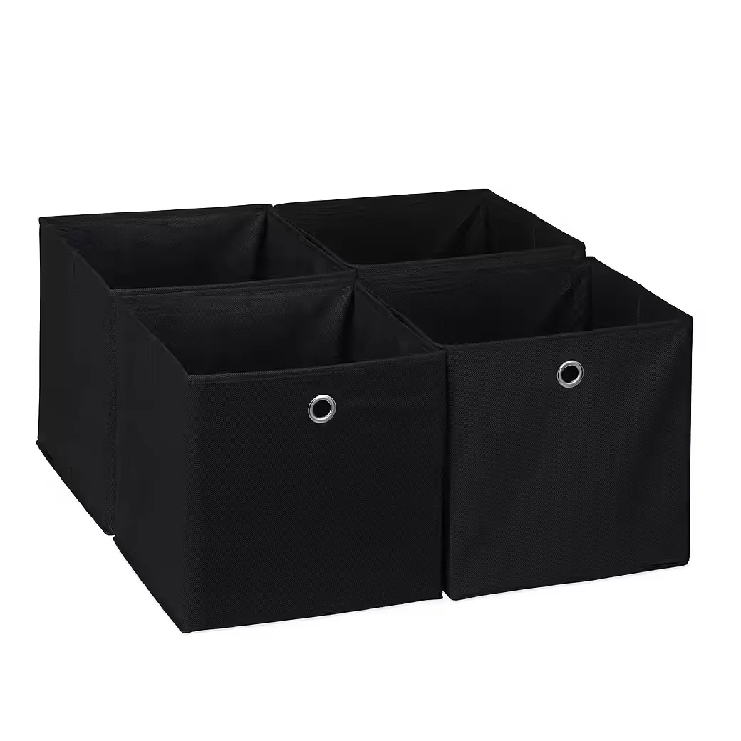 Relaxdays Aufbewahrungsboxen 4er Set