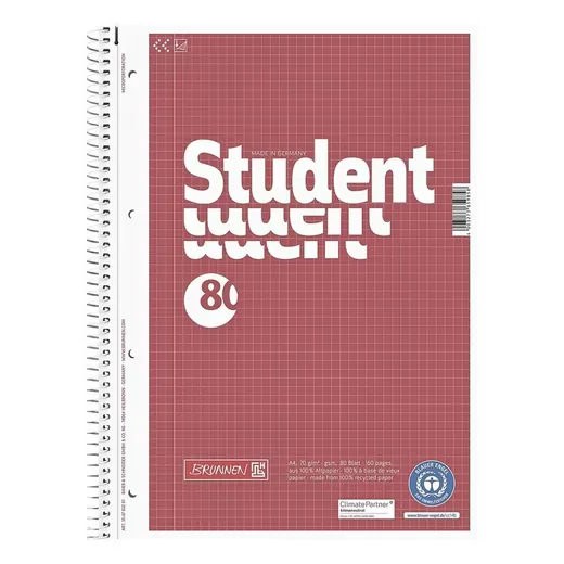 BRUNNEN Collegeblock Student