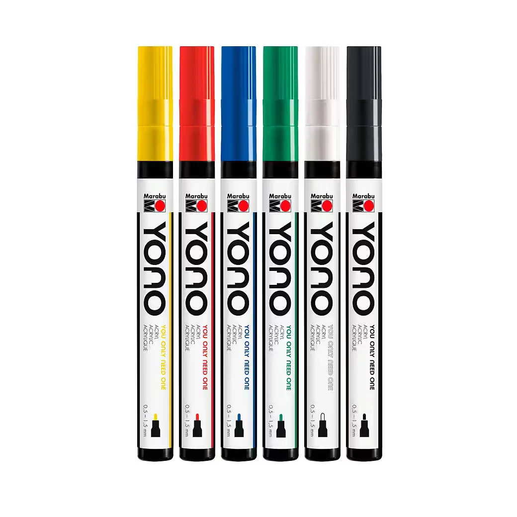 Marabu YONO Marker Basic 1,5 mm Spitze