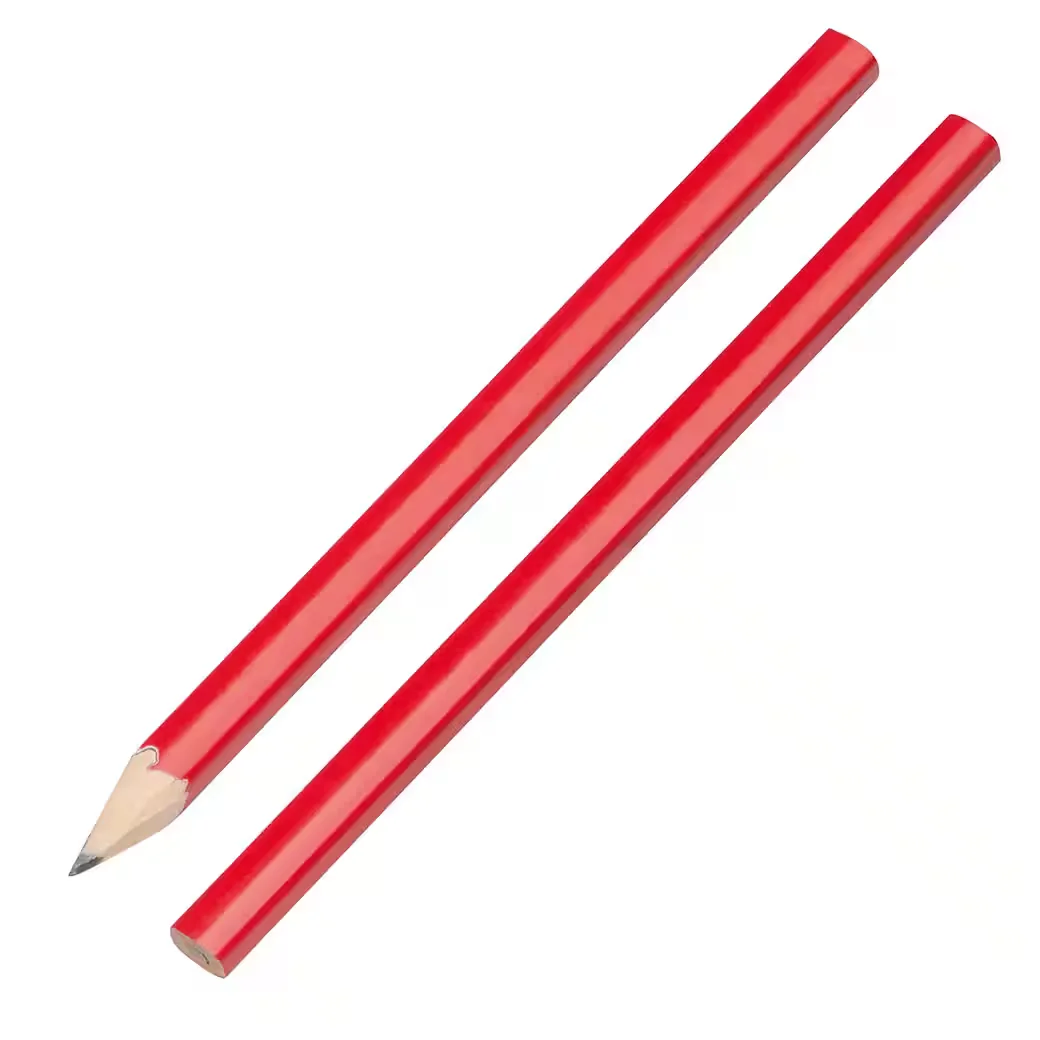 EASY GIFTS Zimmermannsbleistifte 15er Set 17,7 cm rot blau weiß
