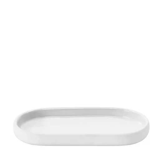Blomus SONO Ablageschale Tablett Keramik mit Soft Touch Oberfläche