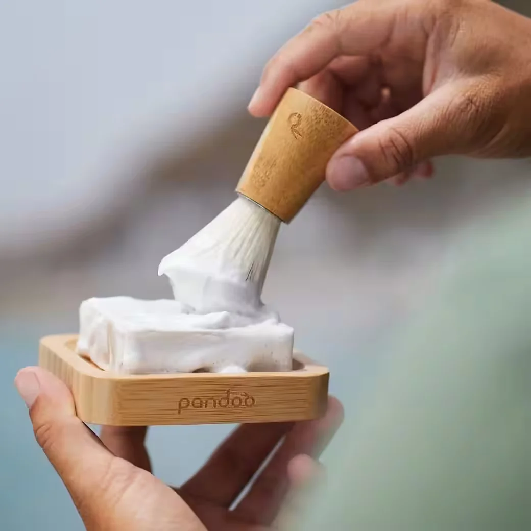 PANDOO Seifenablage aus Bambus Seifenschale