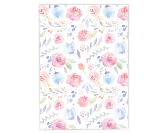 JUNAPACK Briefpapier A4 Blumen Ostern für Drucker und Firmenpost