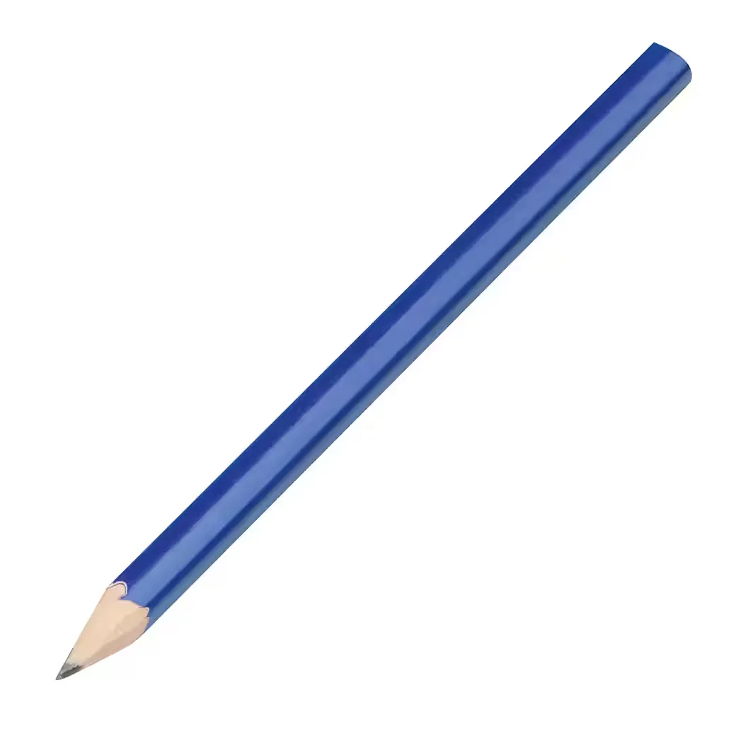 EASY GIFTS Zimmermannsbleistifte 10 Stück 17,7 cm blau