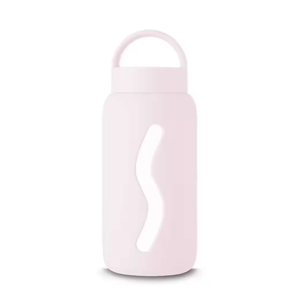 SUEBIDOU Trinkflasche Mini Bottle 500 ml Borosilikatglas mehrfarbig