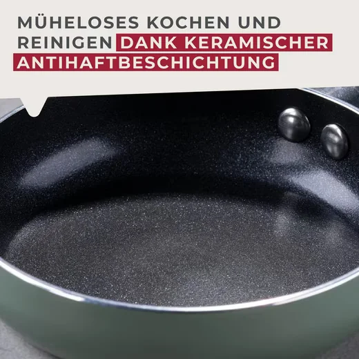 Fackelmann Mini Bratpfanne 12 cm Pancake Spiegeleier Pfanne