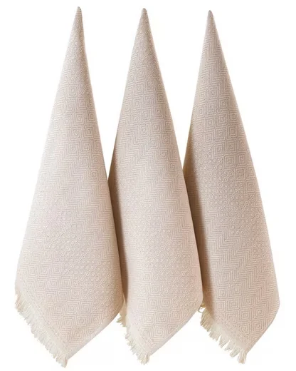BOHORIA Geschirrtücher 3er Set 100% Baumwolle Premium
