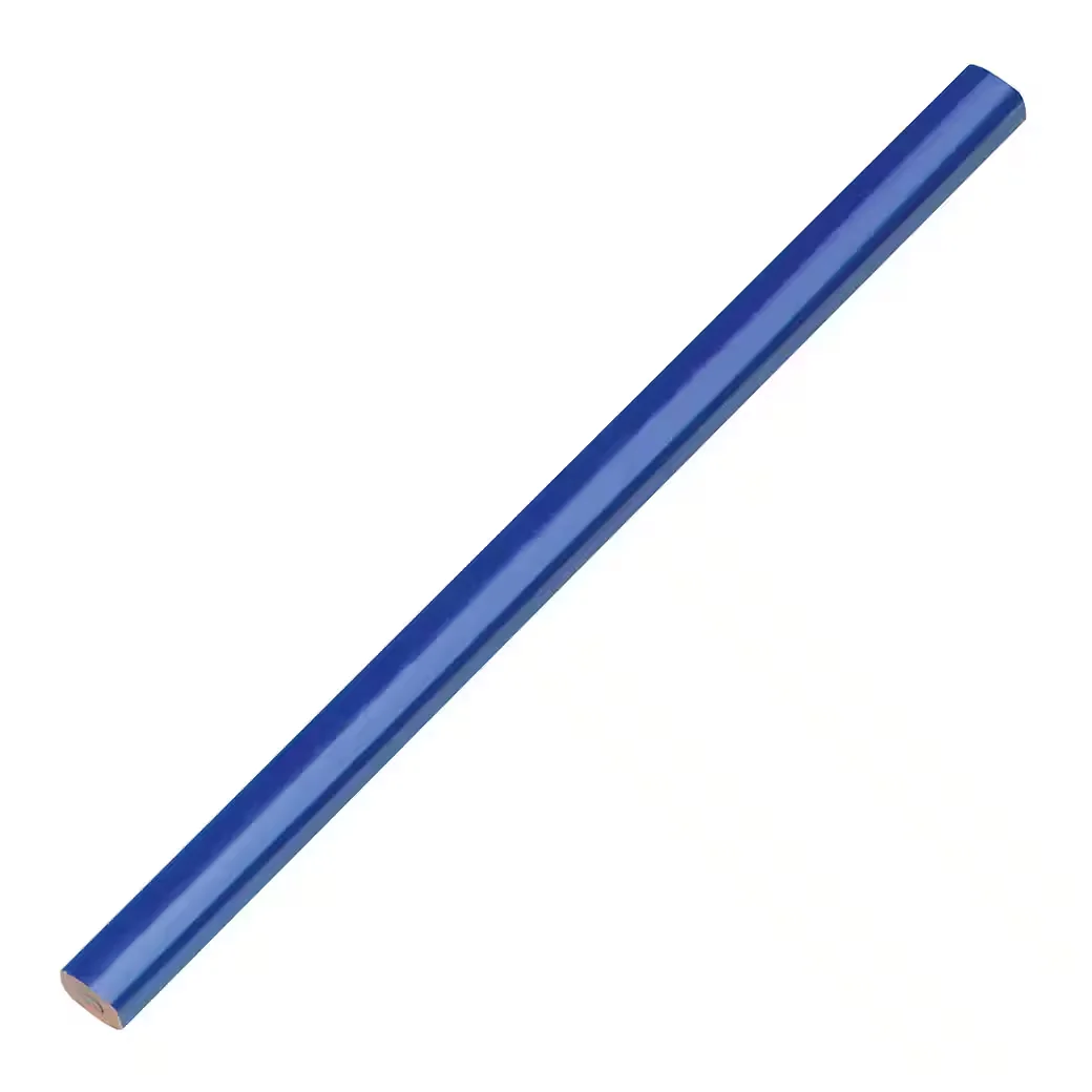 EASY GIFTS Zimmermannsbleistifte 10 Stück 17,7 cm blau