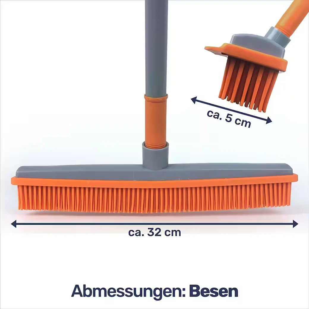 Gravidus Gummibesen mit Teleskopstiel und Wasserabziehkante