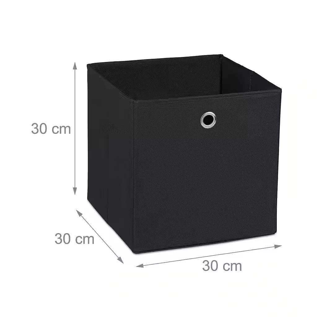 Relaxdays Aufbewahrungsboxen 4er Set