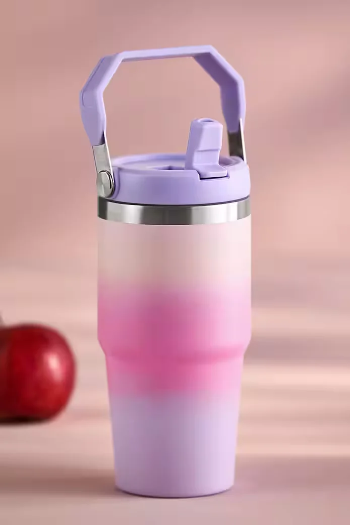 NEXT Trinkflasche 600 ml mit Griff Wasserflasche