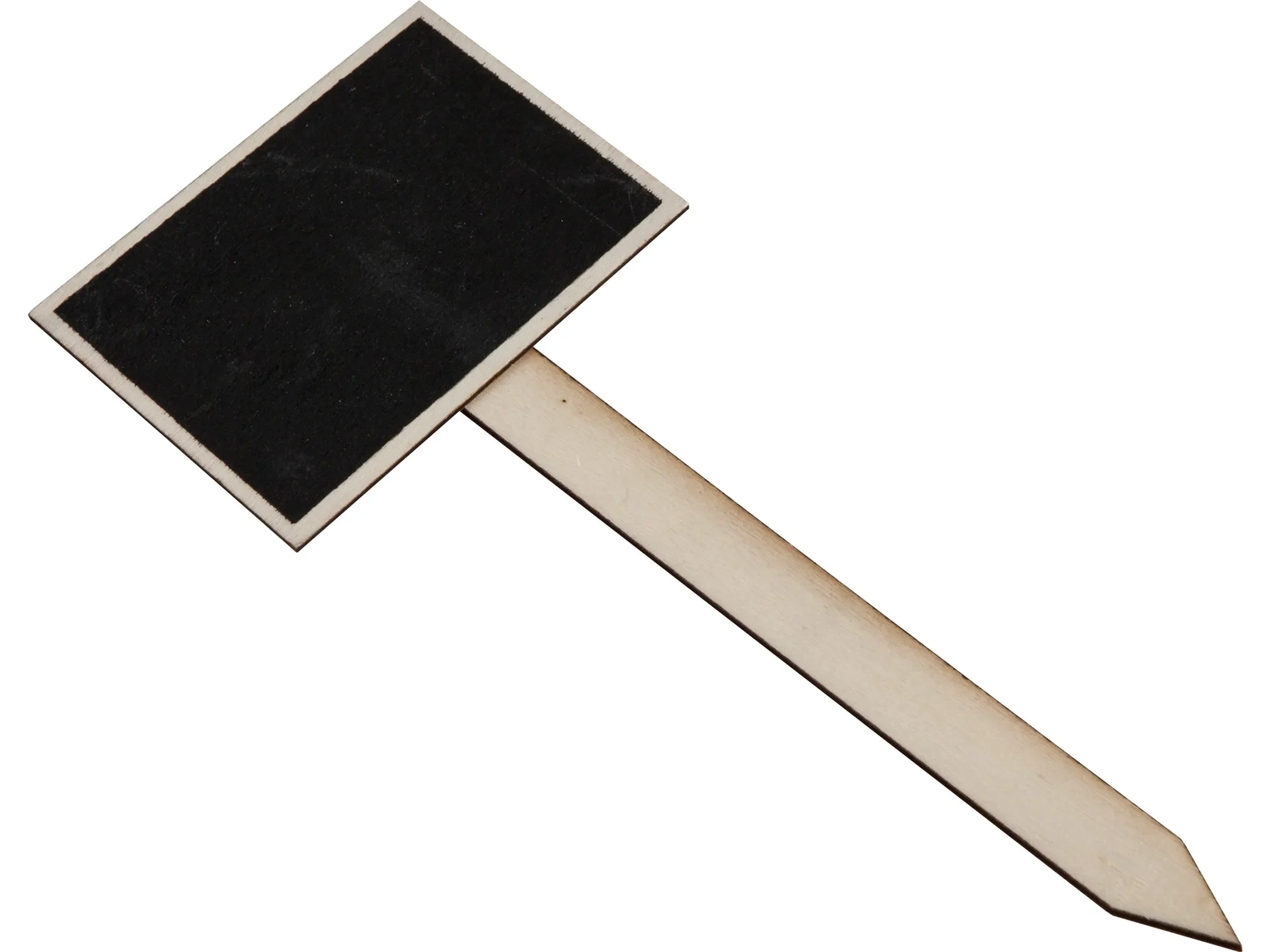 Windhager Stecketiketten Kreidetafel mit Kreidestift 10 Stück