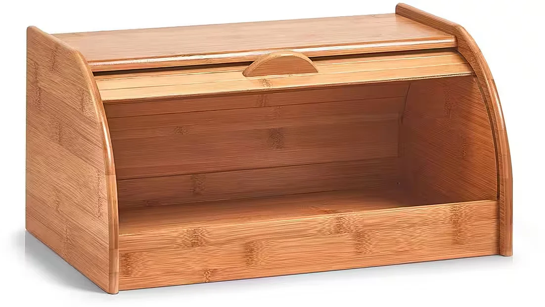 ZELLER PRESENT Brotkasten aus Bambus Brotbox
