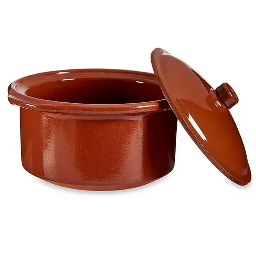 ANNASTORE Dampfgartopf Cocotte mit Deckel ofenfest hitzebeständig