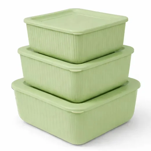 PRO HOME Vorratsdosen Set 3-teilig 0,5L 1L 1,5L