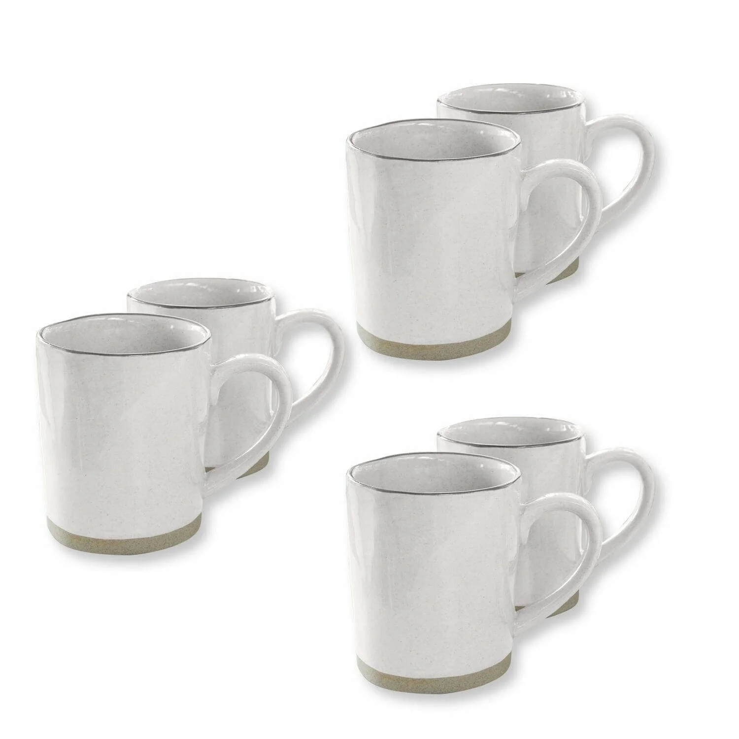 MIRABEAU Tassenset 6er Biarré weiß
