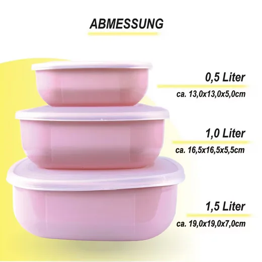 Bestlivings Frischhaltedosen Set Vorratsdosen Lebensmittelboxen