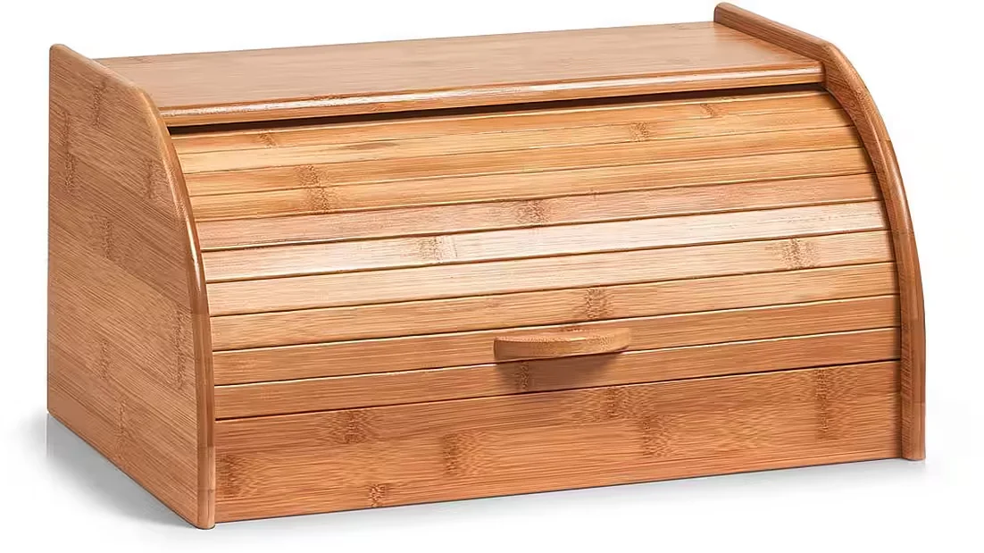ZELLER PRESENT Brotkasten aus Bambus Brotbox