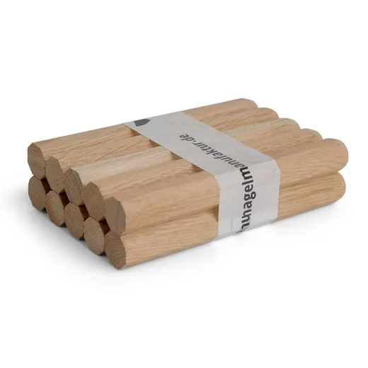 Woodsellers Holznägel Eiche 16 x 160 mm 10 Stück universal