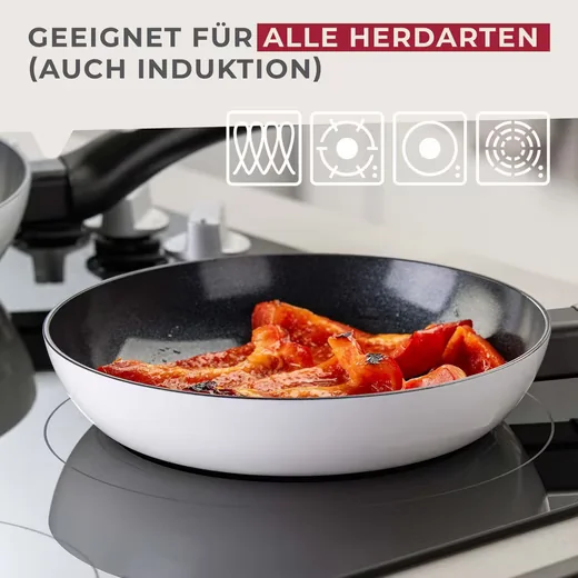 Fackelmann Keramik-Bratpfanne aus Aluminium