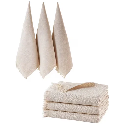 BOHORIA Geschirrtücher 3er Set 100% Baumwolle Premium